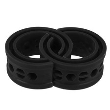2pz Nero Auto Bobina Molla Paracolpi Gomma Paracolpi Universale B Tipo