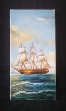 Longanesi - Veliero olio su tela