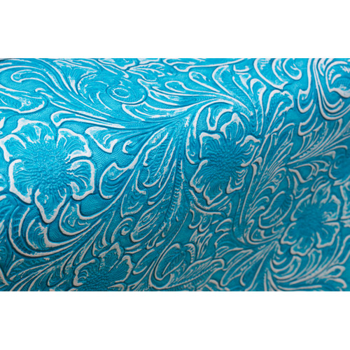 Tolex blu motivo - motivo, floreale