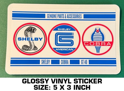 Shelby american genuine - shelby, parts