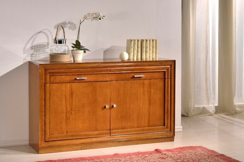 Credenza legno noce chiaro - credenza,