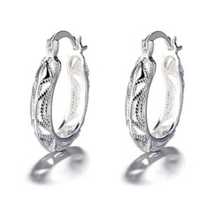925 SILVER CIRCLE Earrings
