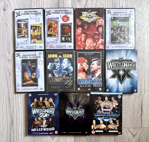 Wwe wrestlemania dvd - wrestlemania,