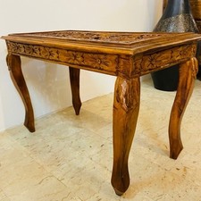 Tavolino Sgabello Legno Teak