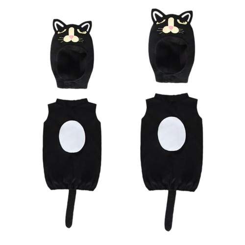 Costume gatto nero per - da,