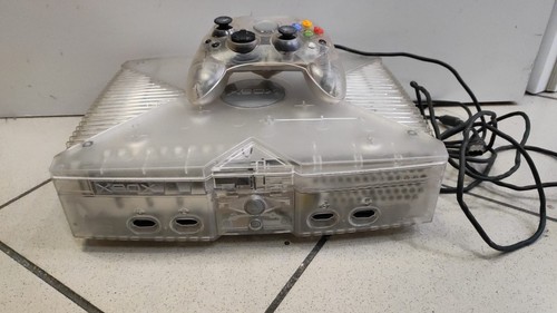 Console xbox classic crystal - xbox,