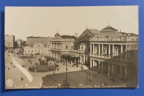 1920ca roma stazione termini - stazione,