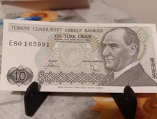 TURCHIA 10 lirasi - lira turca - banconota FDS