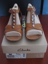 ORIGINAL CLARKS RAFFI SCENT SANDALO 37 COLLEZ. 2015 MAI INDOSSATO A META' PREZZO