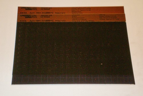 Microfiche catalogo ricambi - microfiche,