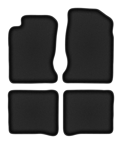 Set tappetini auto - velour, neri