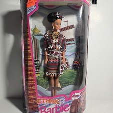 Barbie bambola etnica filippina 1994 #9907 Fantasy of Ethnic Coll nuova con scatola rara limitata