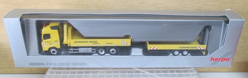 Herpa volvo con gru - fh, gl
