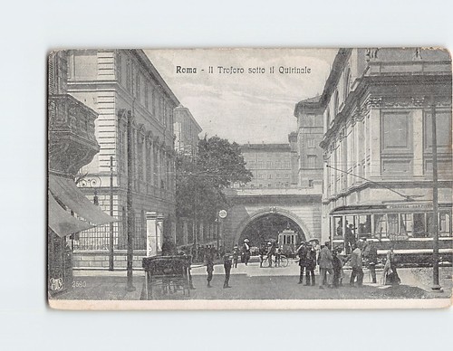 Cartolina troforo sotto il - troforo,