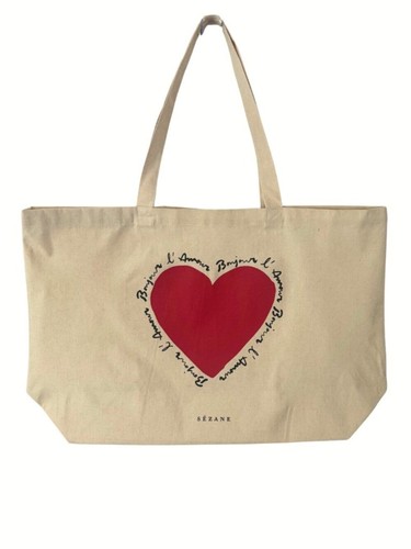 Borsa sézane bonjour amour - sézane, l'amour