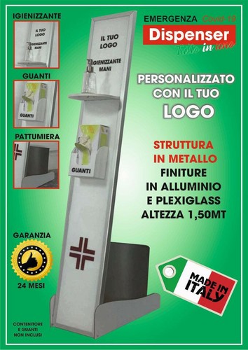 Colonnina igienizzante - colonnina,