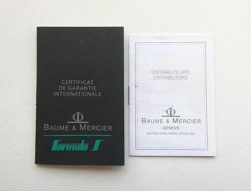 Baume mercier guarantee - mercier,