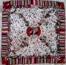 -Superbe  foulard MOSCHINO