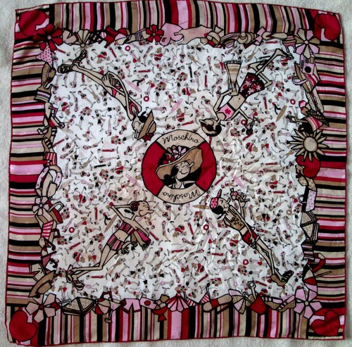 Superbe foulard moschino - -superbe,