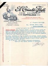 CRIACHI INTRECCI DAMIGIANE CINTOLESE PISTOIA FATTURA X RICCONE INCISA SCAPACCINO