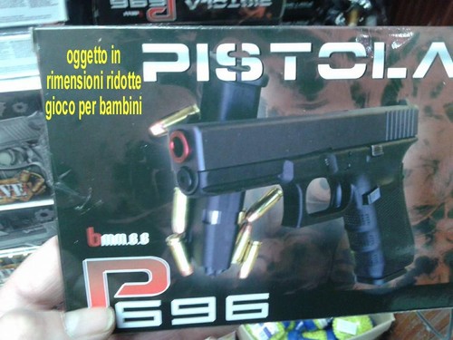 Pistola giocattolo ridotta - , x