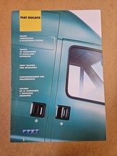 Fiat Ducato Depliant Colori Carrozzeria E Rivestimento Interni 01/2002