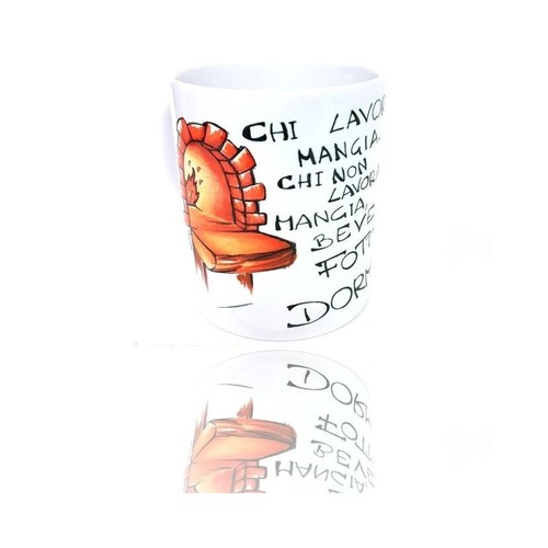Tazza latte mug ceramica - in,