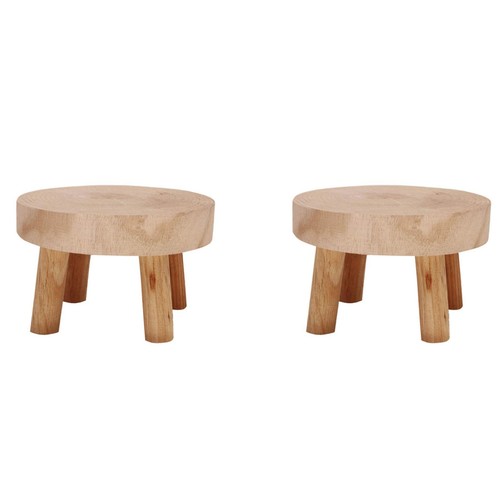 Sgabello in legno - ,