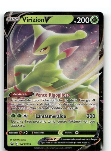 Pokemon carta virizion - pokemon,
