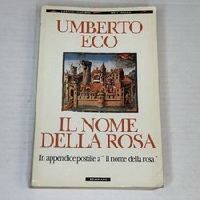Il Nome Della Rosa by Umberto Eco 1994 Paperback Book Vintage Rare