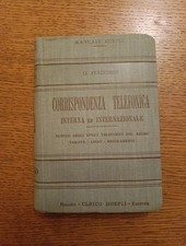 Manuali Hoepli - CORRISPONDENZA TELEFONICA INTERNA ED INTERNAZIONALE 1911