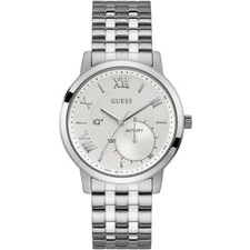 Smartwatch Uomo GUESS CONNECT C2004G3 Bracciale Acciaio Silver IQ+ Pedometro