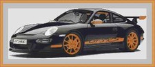 Kit punto croce auto Porsche