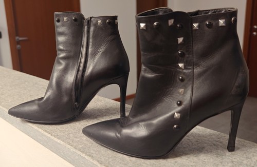 Stivaletti donna pelle - in, nera