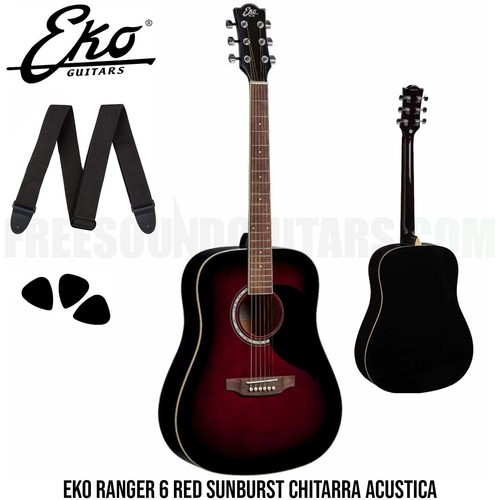 Eko ranger red sunburst - eko,