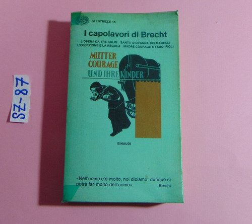 Libro capolavori brecht - libro, di