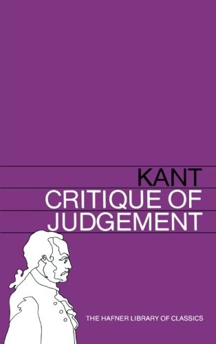 Critique judgement hafner - critique, (hafner