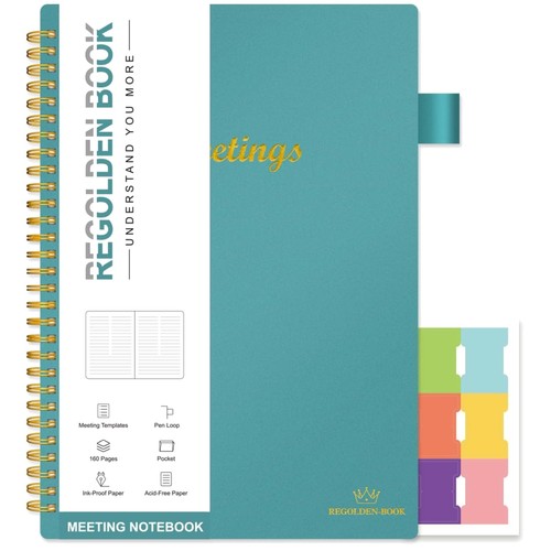 Business agenda notebook - notebook, for