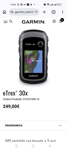 Garmin etrex gps trekking - 30,