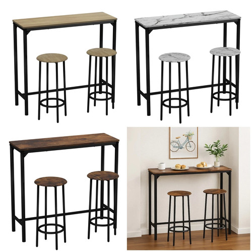 Set tavolo bar con sgabelli - set,