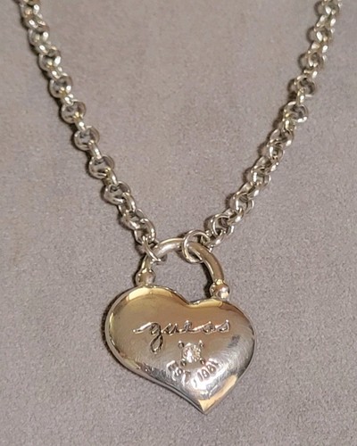 Guess est cuore - est., argento