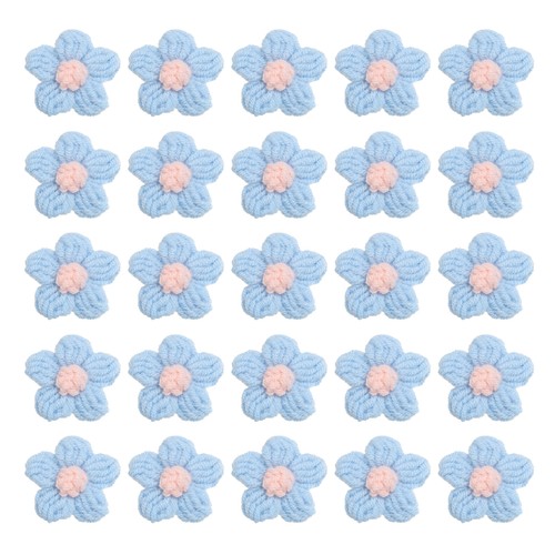 Pcs fiori all uncinetto per - fiori, all'uncinetto