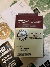 HP 10 Nero Cartuccia Toner HP800 DesignJet HP500 Inkjet C4844A HP10