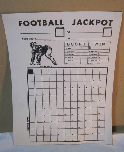 Jackpot calcio vintage - anni, 50