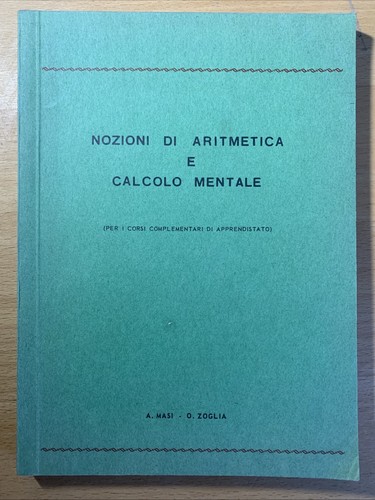Nozioni aritmetica e - nozioni,