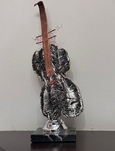 Violino horò scultura - m'horò,,