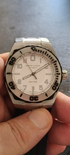 Hamilton khaki navy sub - navy,