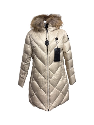 Blauer piumino lungo panna - piumino,