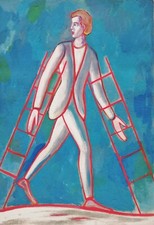 ROBERTO BARNI: Incisione / Carborundum cm. 96x66, Firmata, Numerata. STUPENDA!!!