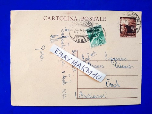 Cartolina postale lire - 🔵cartolina, 3